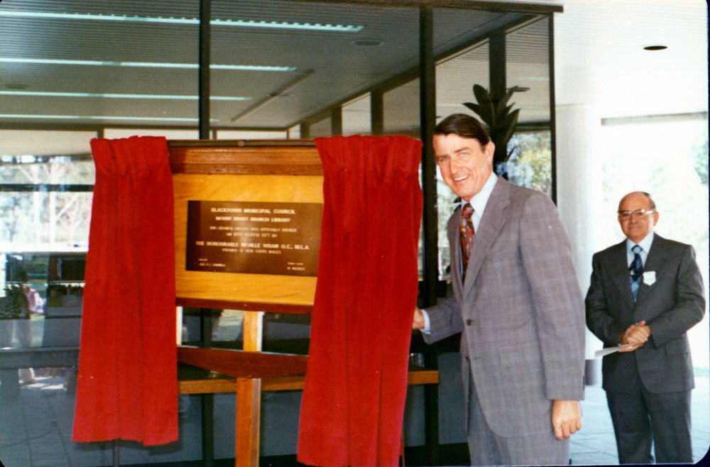 Opening of Mount Druitt Branch Library, Mount Druitt