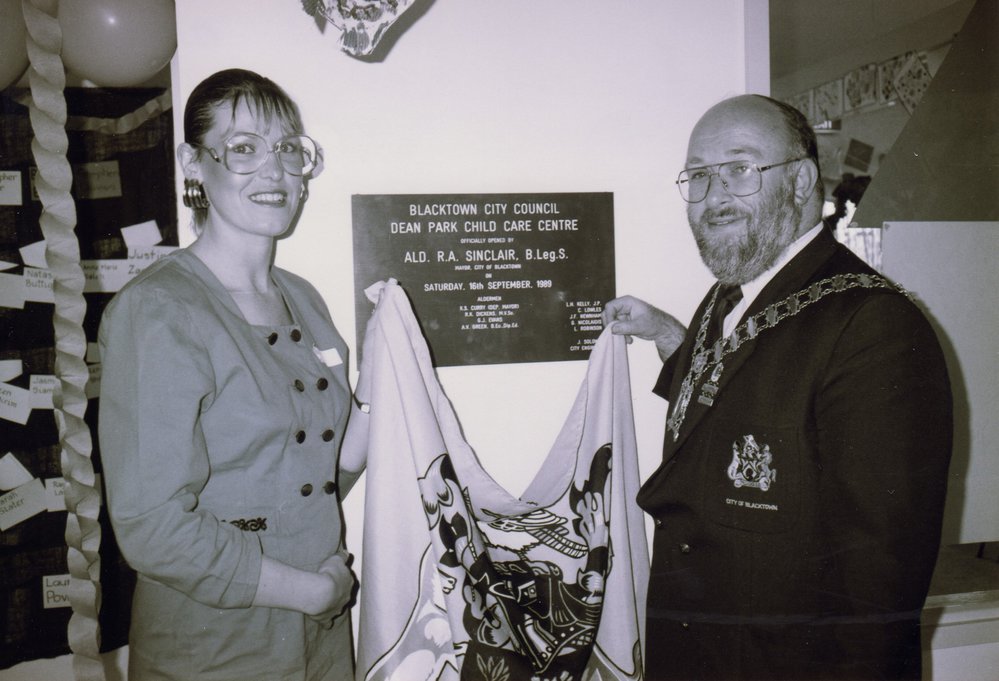 Dean Park Child Care Centre, official opening