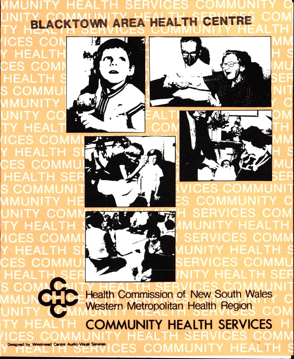 Blacktown Area Health Centre Community Health Services, 1981