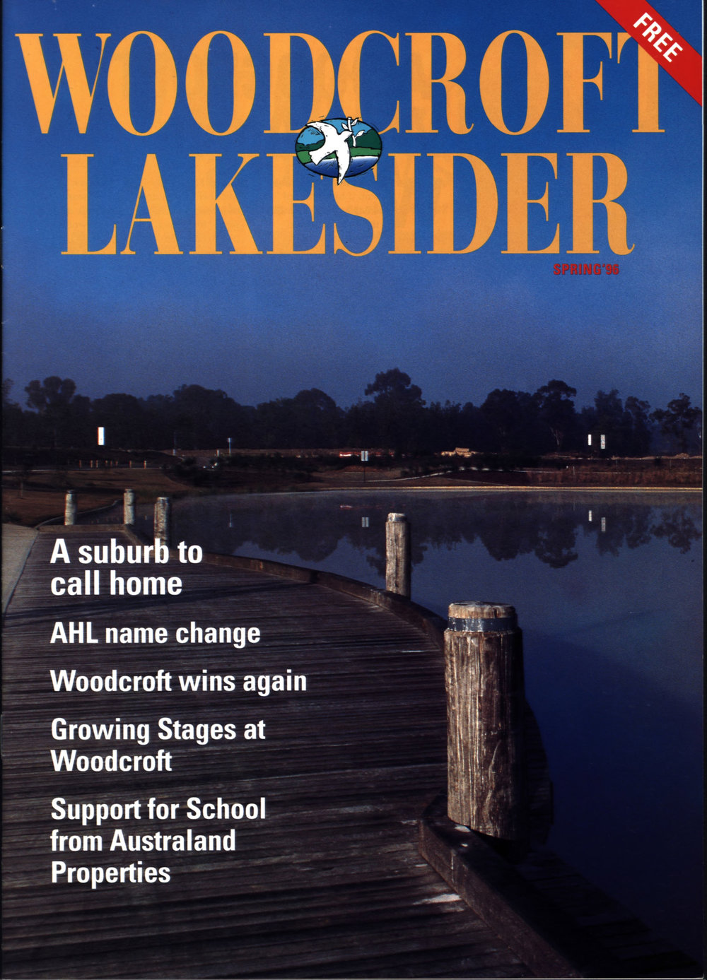 Woodcroft Lakesider newsletter, Spring 1996