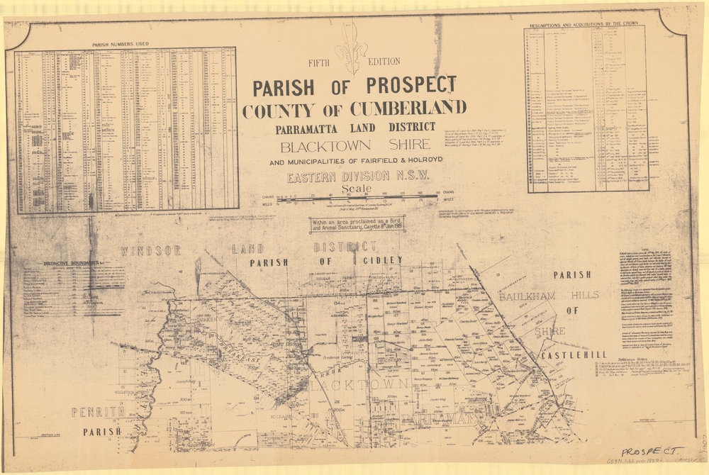 Parish of Prospect, County of Cumberland, 1930