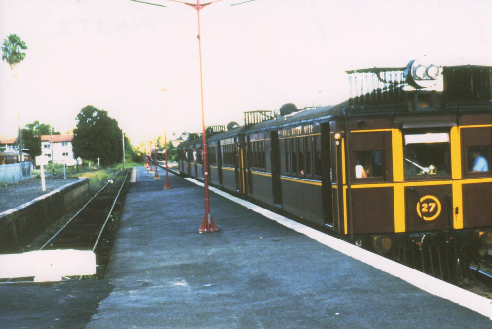 Passenger train at Richmond Station