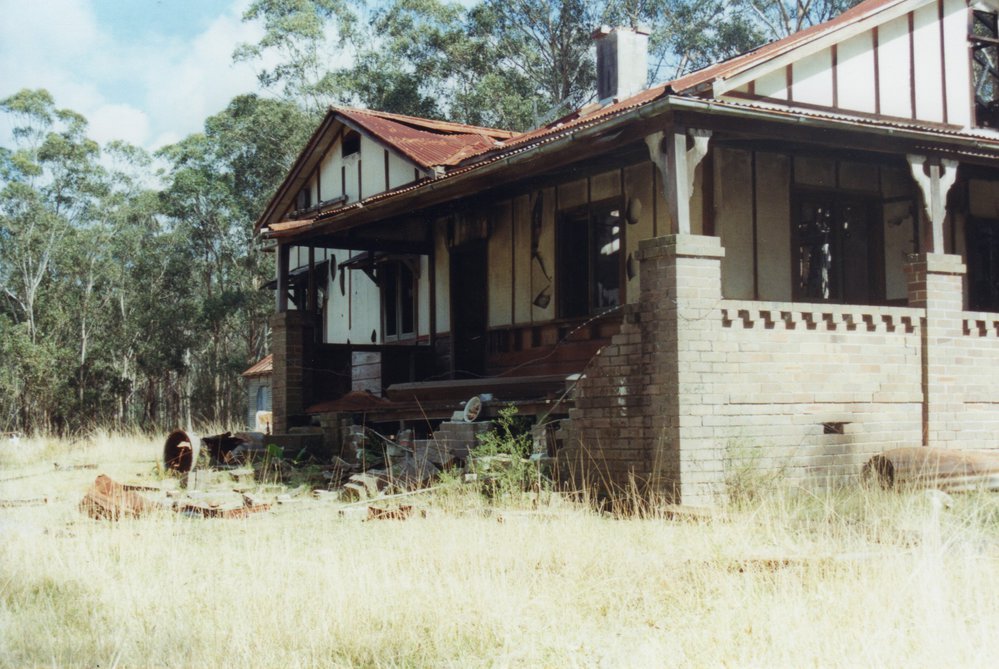 Fire damaged house on Reservoir Road, Blacktown