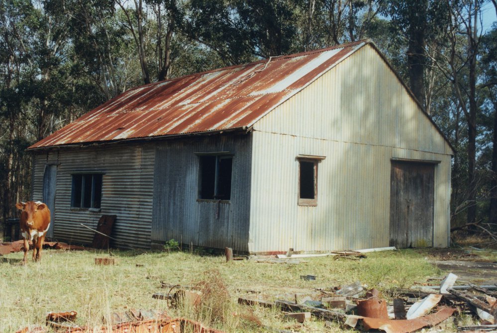Fire damaged building on Reservoir Road, Blacktown