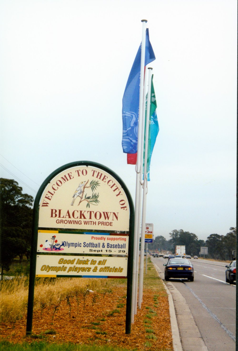 Welcome to Blacktown signage