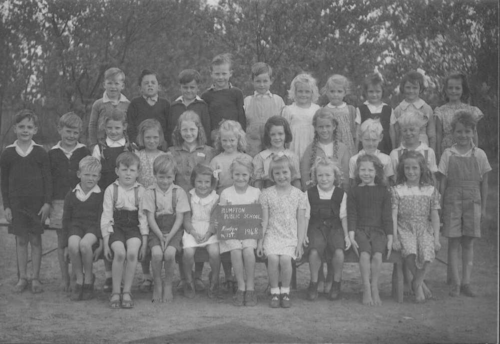 Plumpton Public School, 1948 Class K