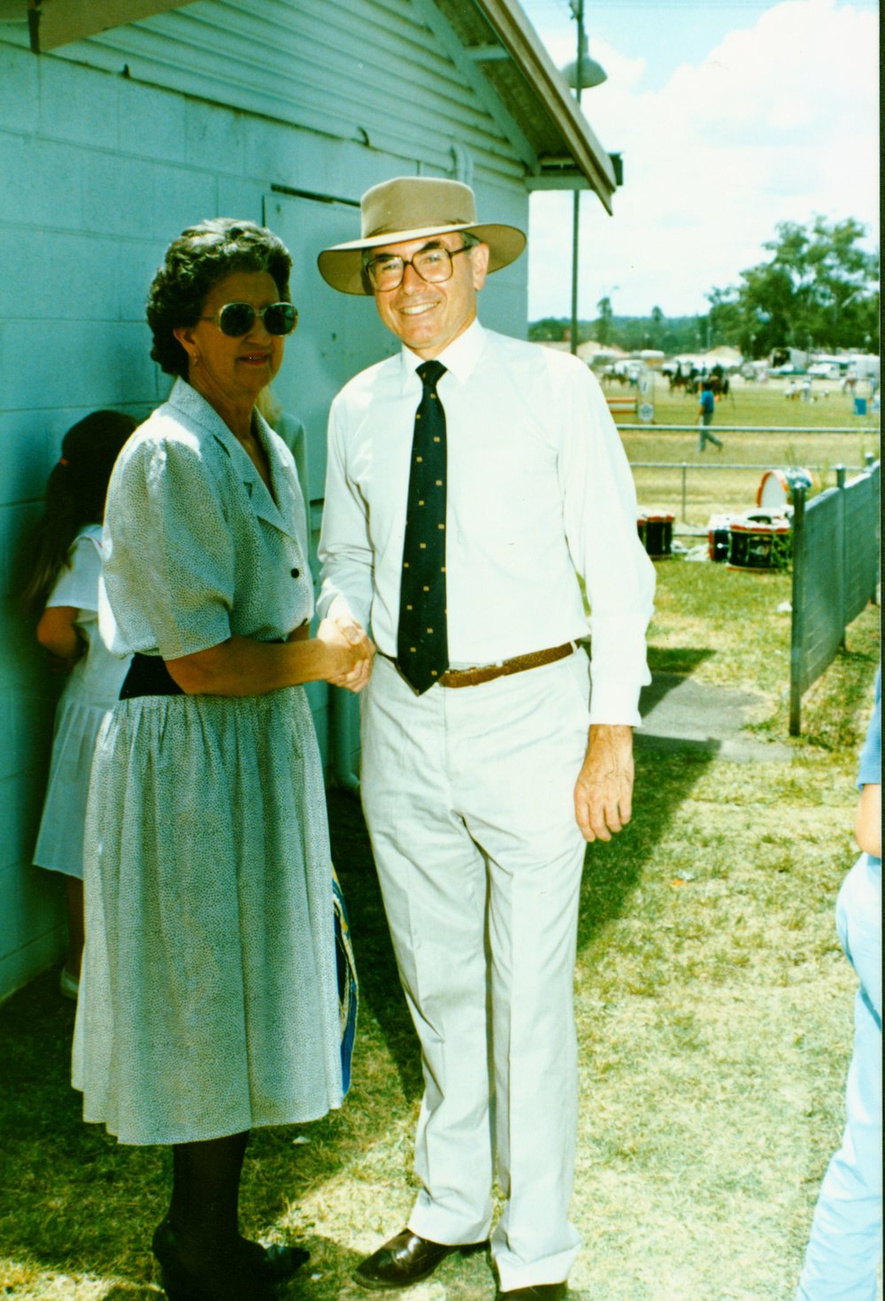 John Howard at Blacktown Showground