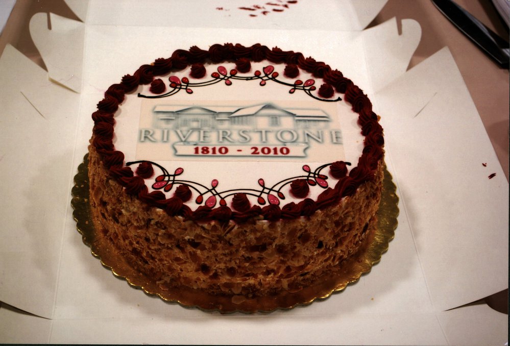 Anniversary cake for the Riverstone Centenary, 1810-2010