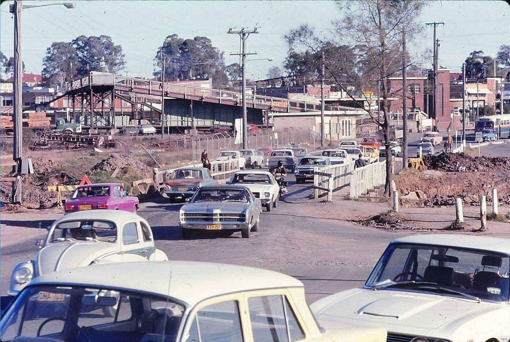 Seven Hills Railway Station, 1975