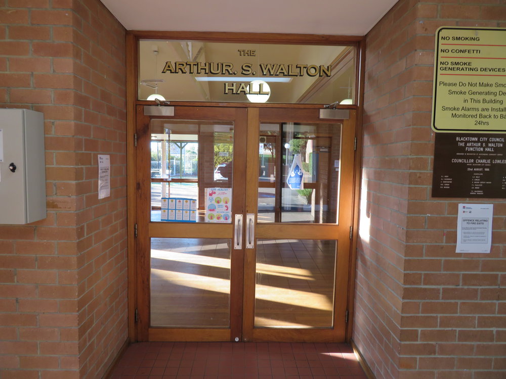 The Arthur S. Walton Function Hall, Minchinbury 