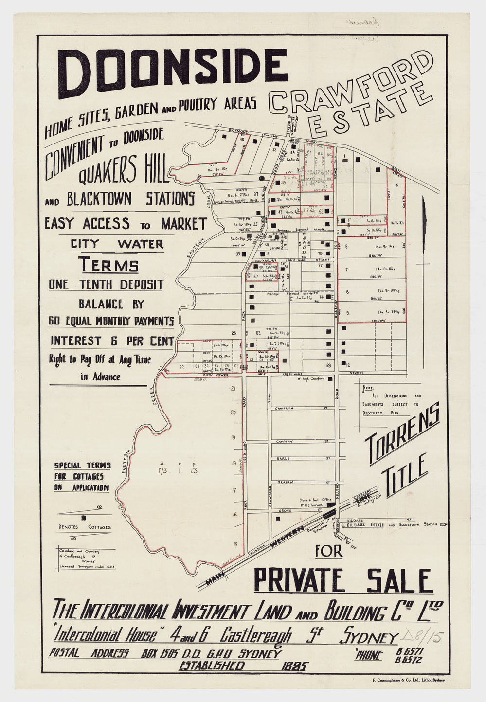 Crawford Estate, Doonside, c1912