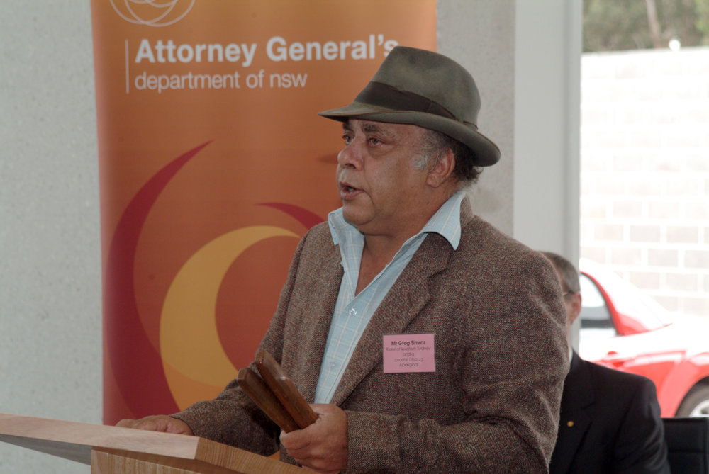 Mount Druitt Court House, official opening