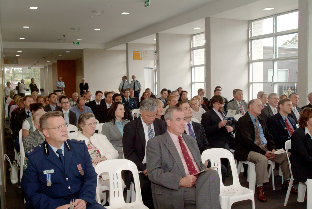 Mount Druitt Court House, official opening