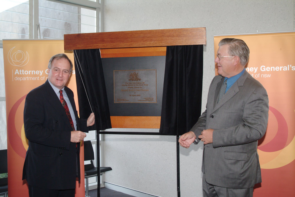 Mount Druitt Court House, official opening