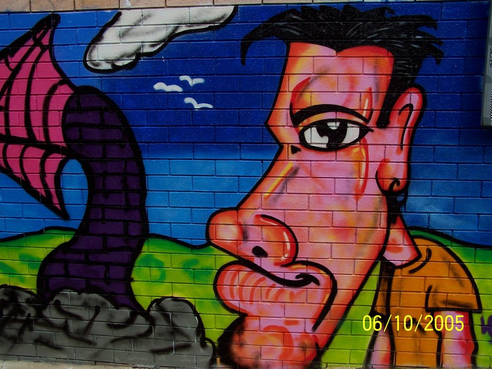 Mural Art, Dean Park Shopping Centre