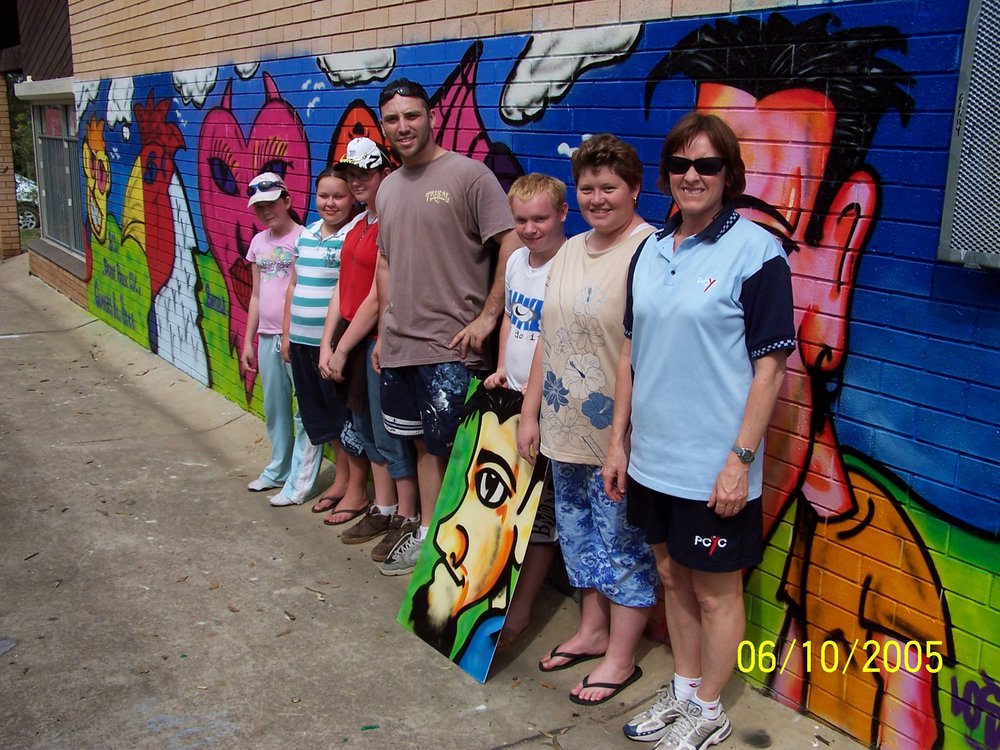 Mural Art, Dean Park Shopping Centre