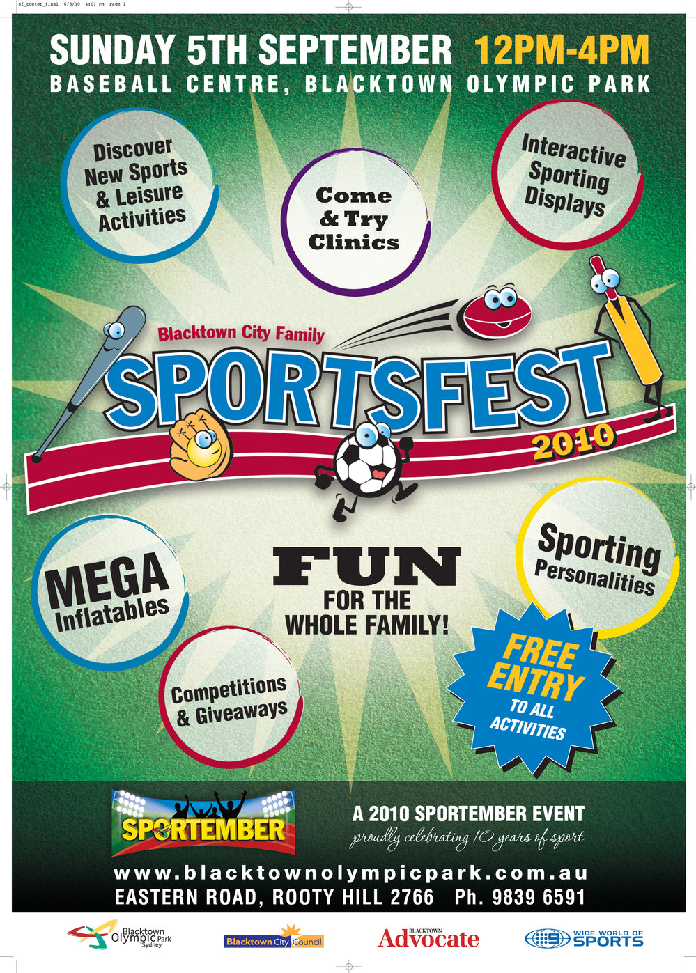 Family Sportsfest, 2010