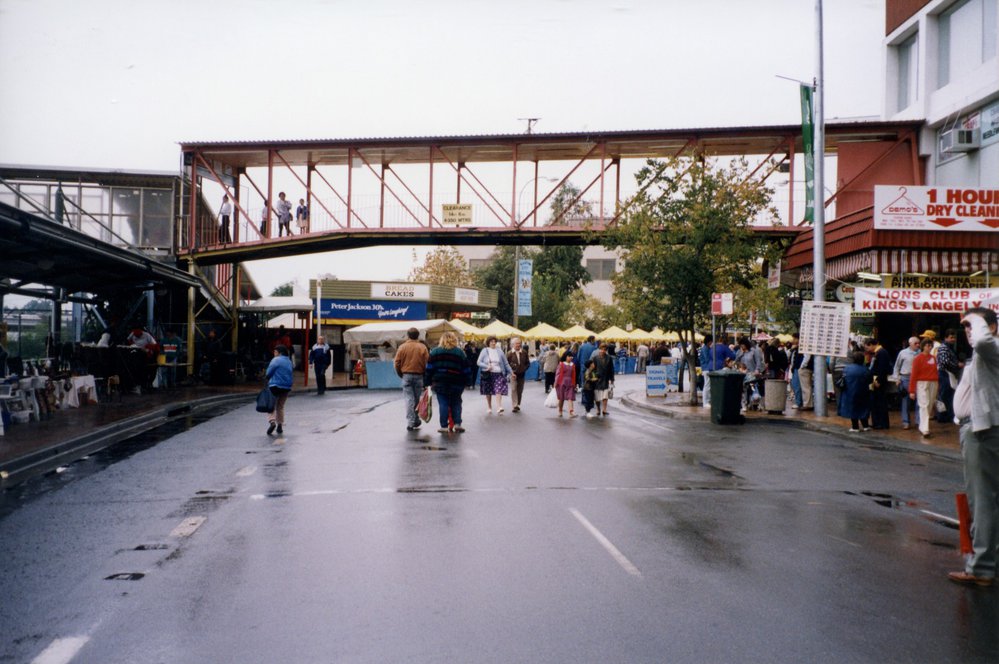 Pedestrian overbridge on Main Street, Blacktown