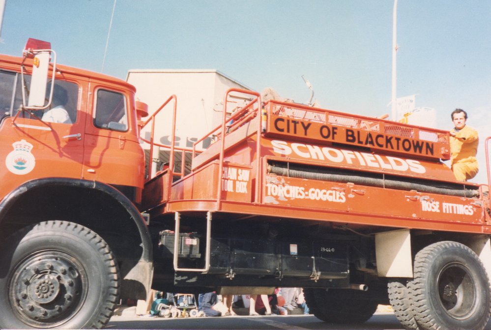 Fire truck, Blacktown Rural Fire Brigade