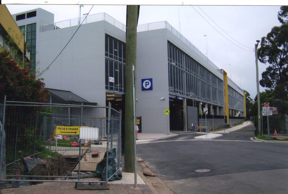 Railway carpark, First Avenue, Blacktown