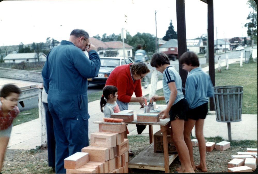 Construction of Community Wall at Rooty Hill School of Arts
