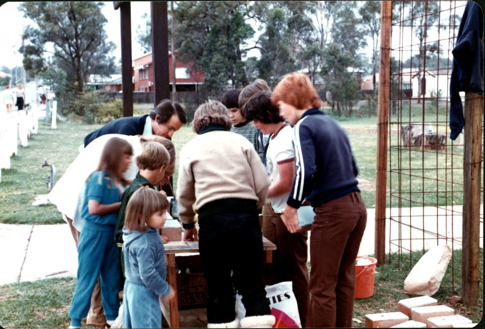 Construction of Community Wall at Rooty Hill School of Arts