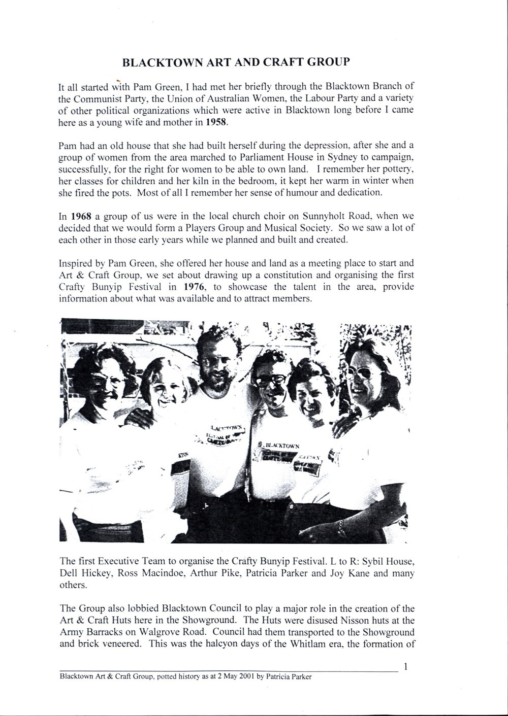 Blacktown Art and Craft group