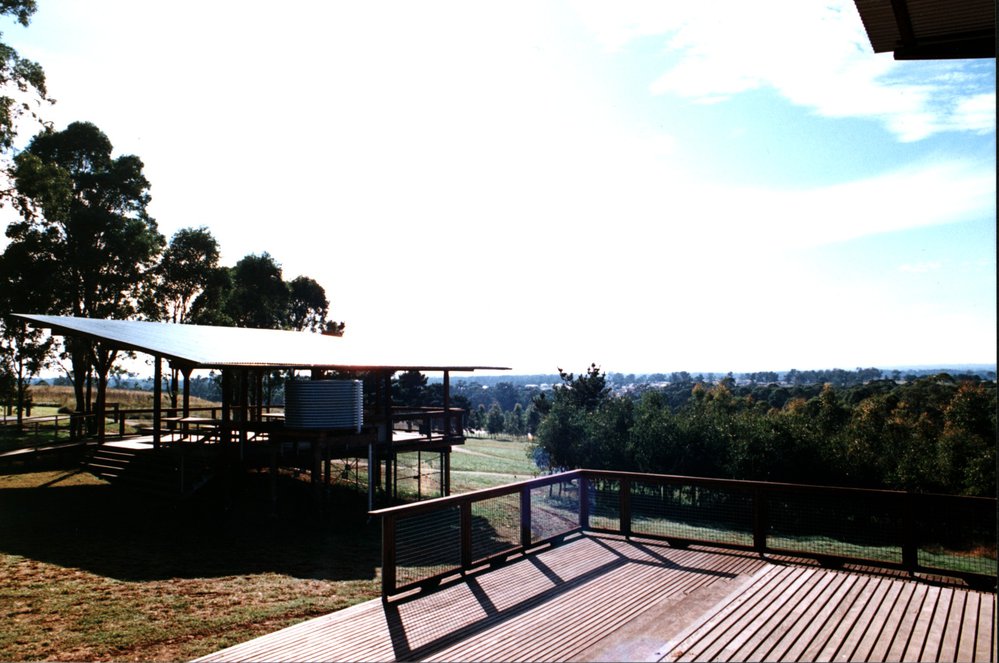 Fibrosa and Crebra Pavilions at Rouse Hill Regional Park