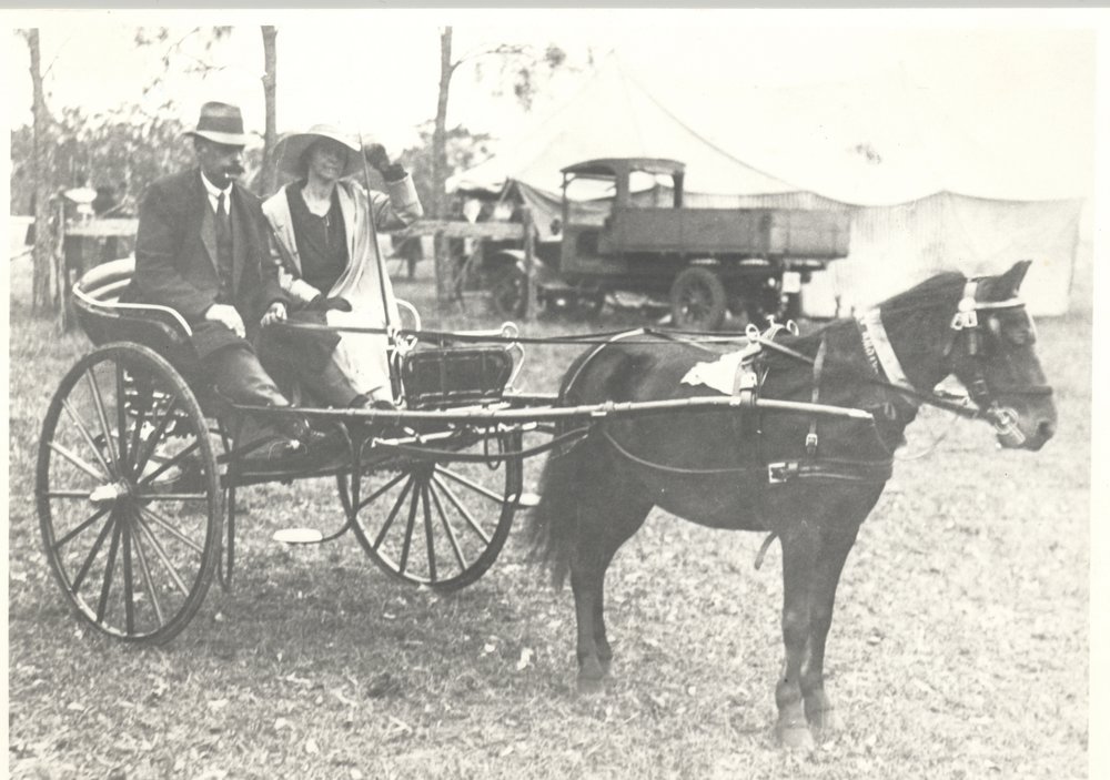 Man and woman at Blacktown Show