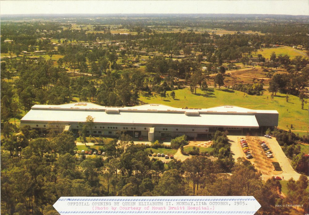Mount Druitt Hospital, Aerial view