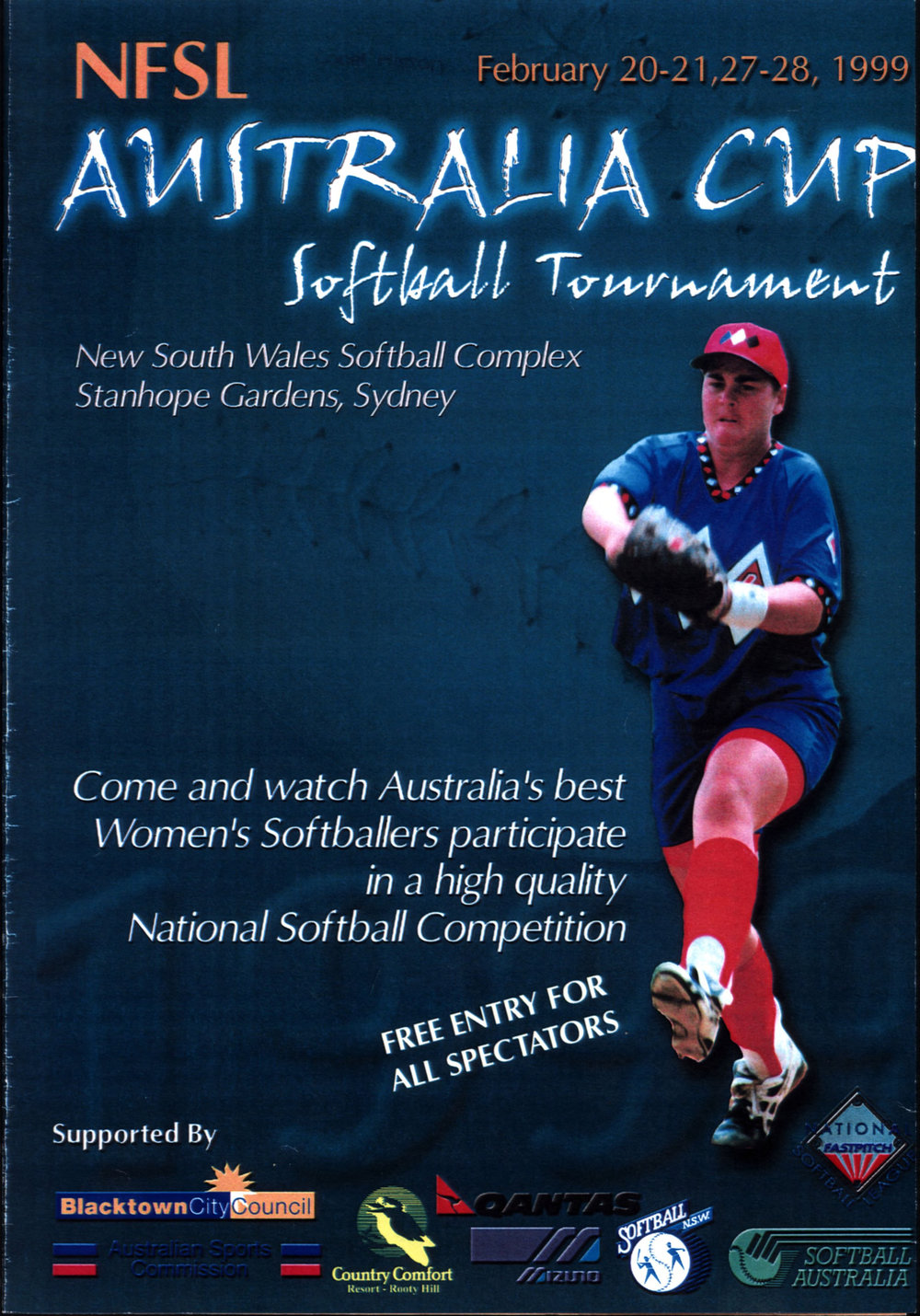 NFSL Australia Cup Softball Tournament, Stanhope Gardens, 1999