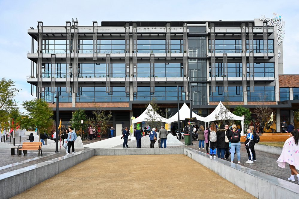 Warrick Lane Precinct, official opening