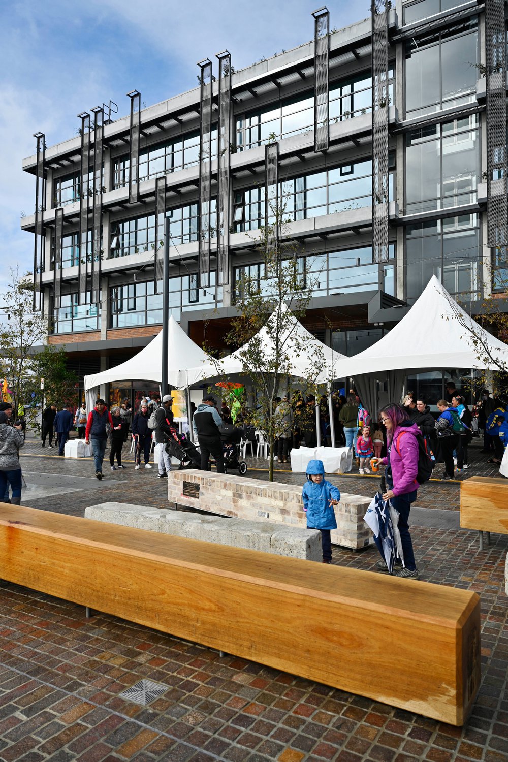 Warrick Lane Precinct, official opening