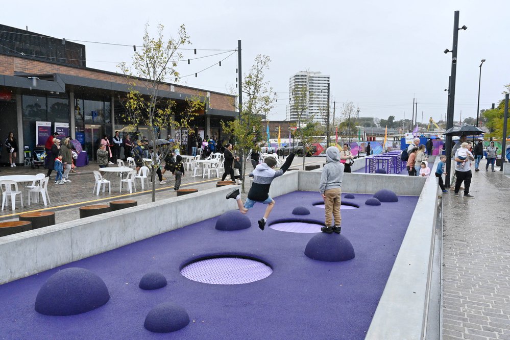 Warrick Lane Precinct, official opening