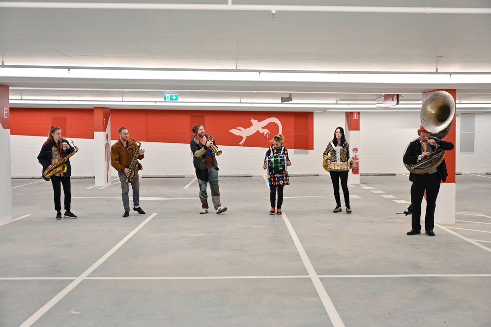 Warrick Lane Precinct, official opening