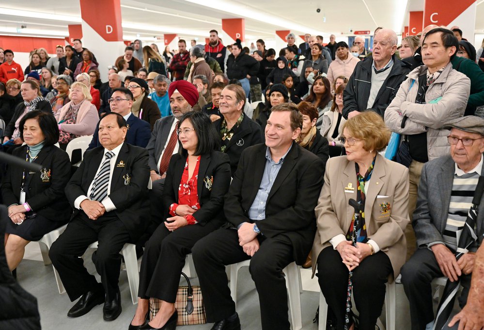 Warrick Lane Precinct, official opening