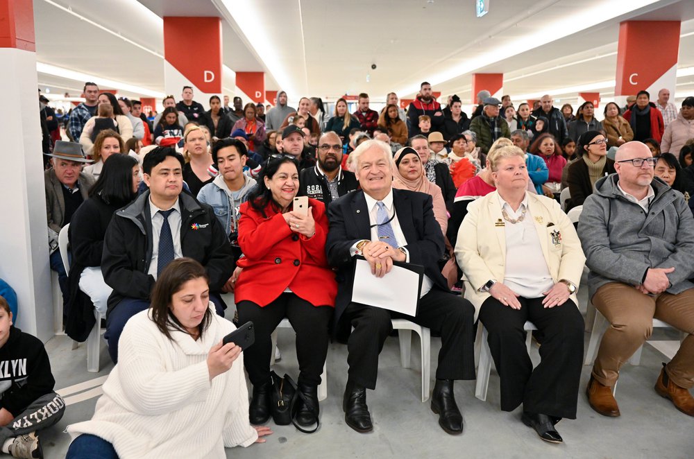 Warrick Lane Precinct, official opening