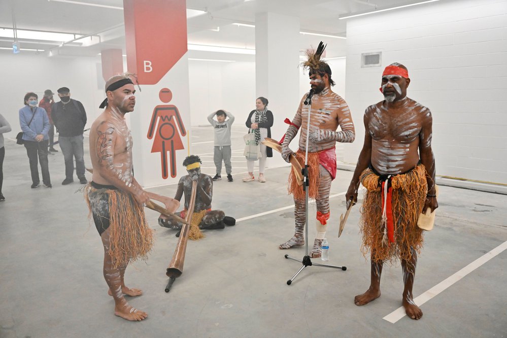 Warrick Lane Precinct, official opening, 2021