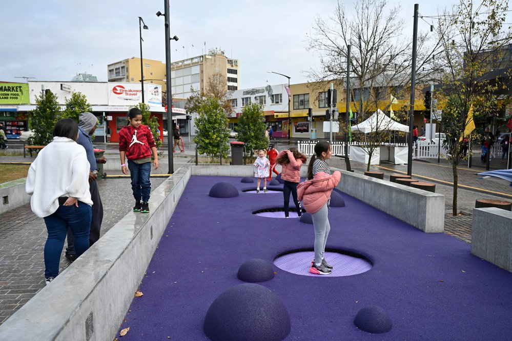 Children's play area, Warrick Lane Precinct, Blacktown