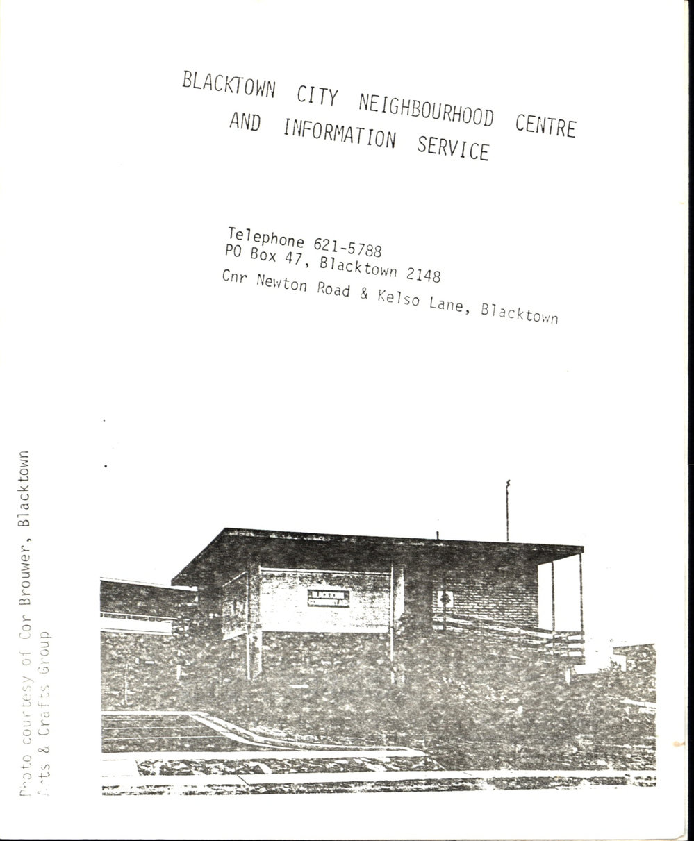 Blacktown City Neighbourhood Centre and Information Service
