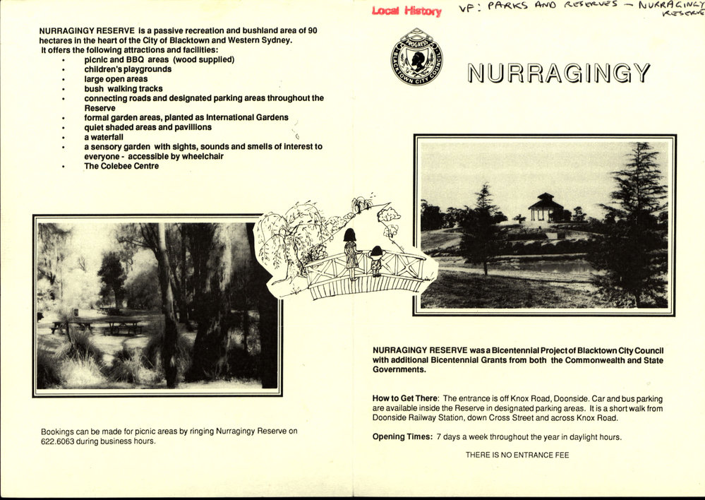 Nurragingy Reserve, Doonside