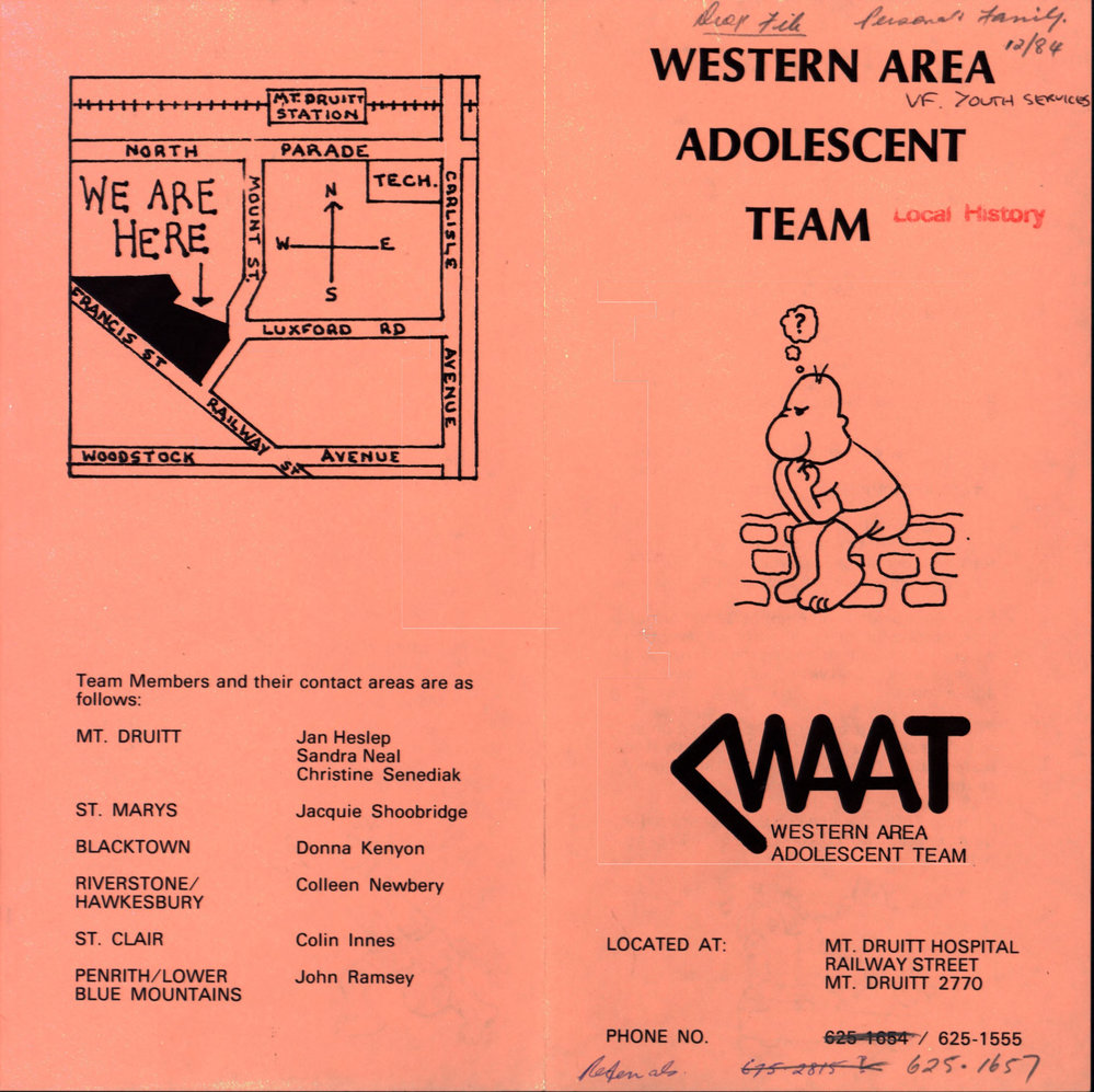 Western Area Adolescent Team (WAAT), 1984