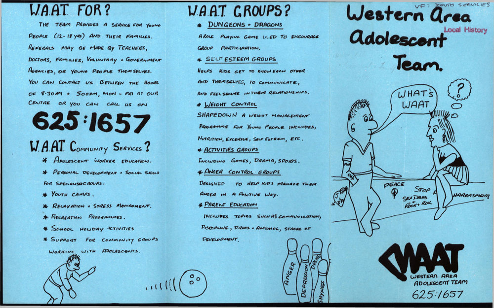 Western Area Adolescent Team (WAAT), c1985