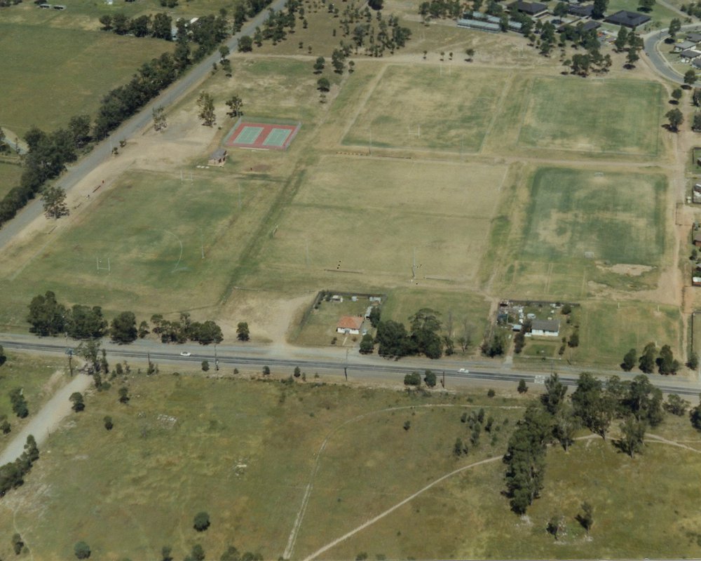 Aerial view of Heber Park, Hebersham