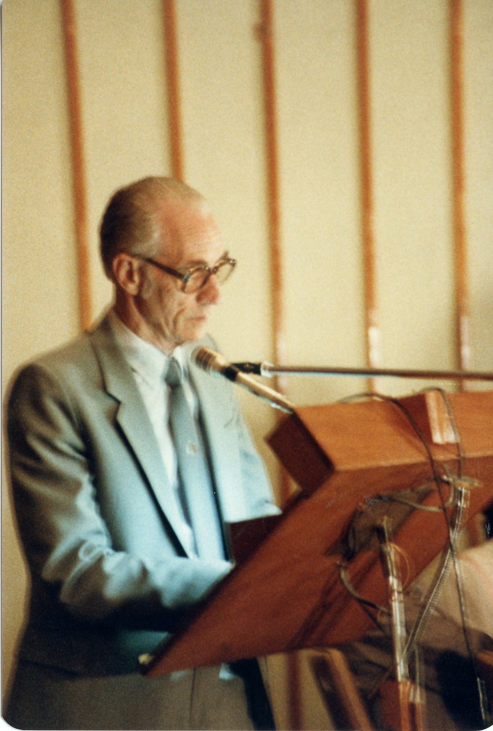 Max Webber's retirement presentation event