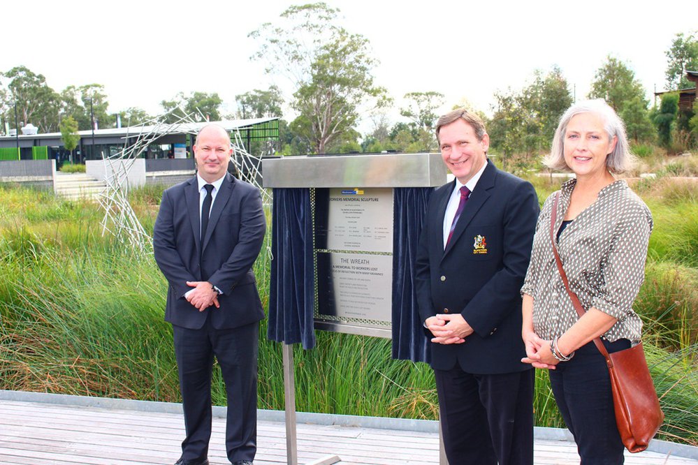 Unveiling of Blacktown Workers Memorial Sculpture