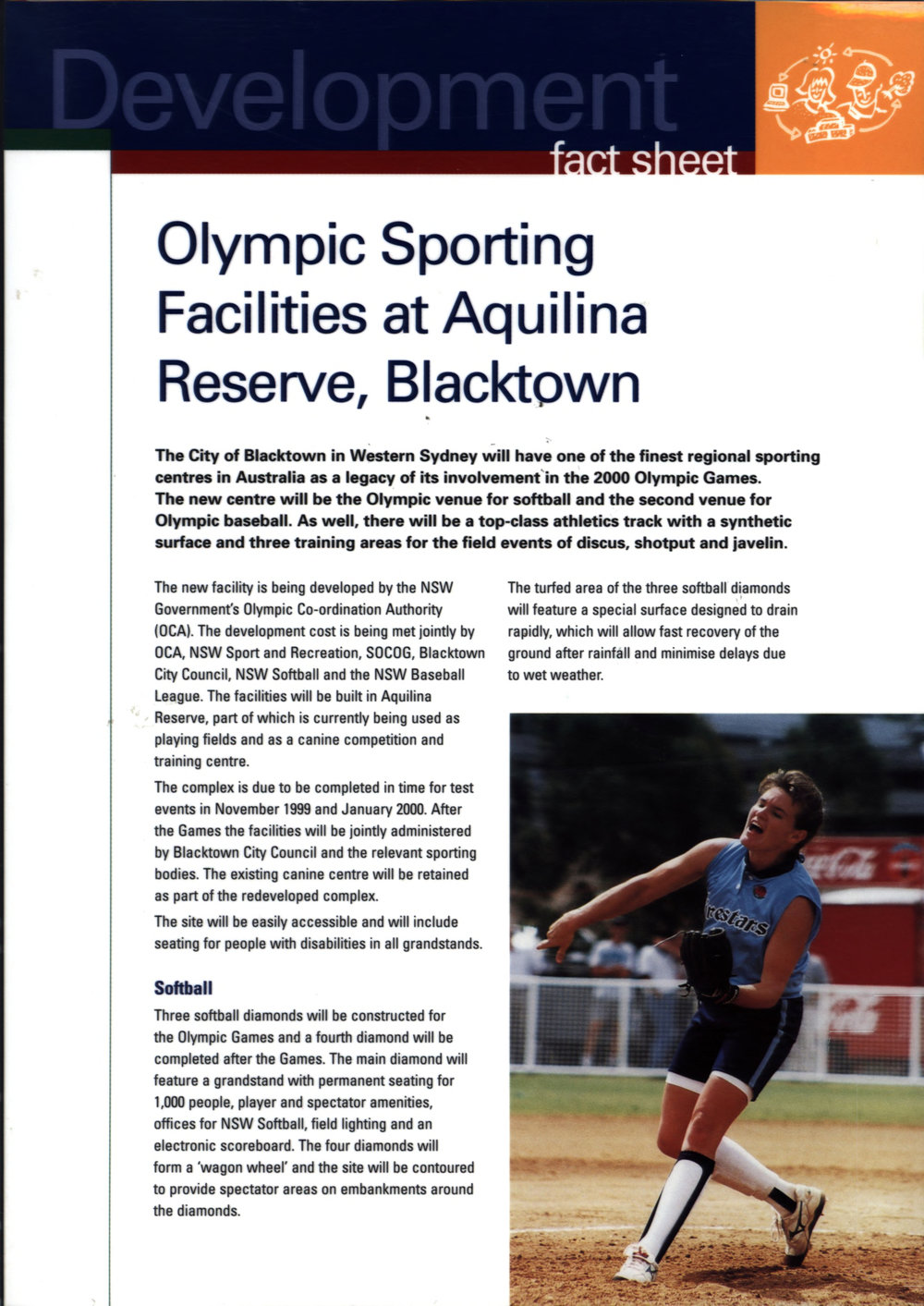 Olympic Sporting Facilities at Aquilina Reserve, Blacktown