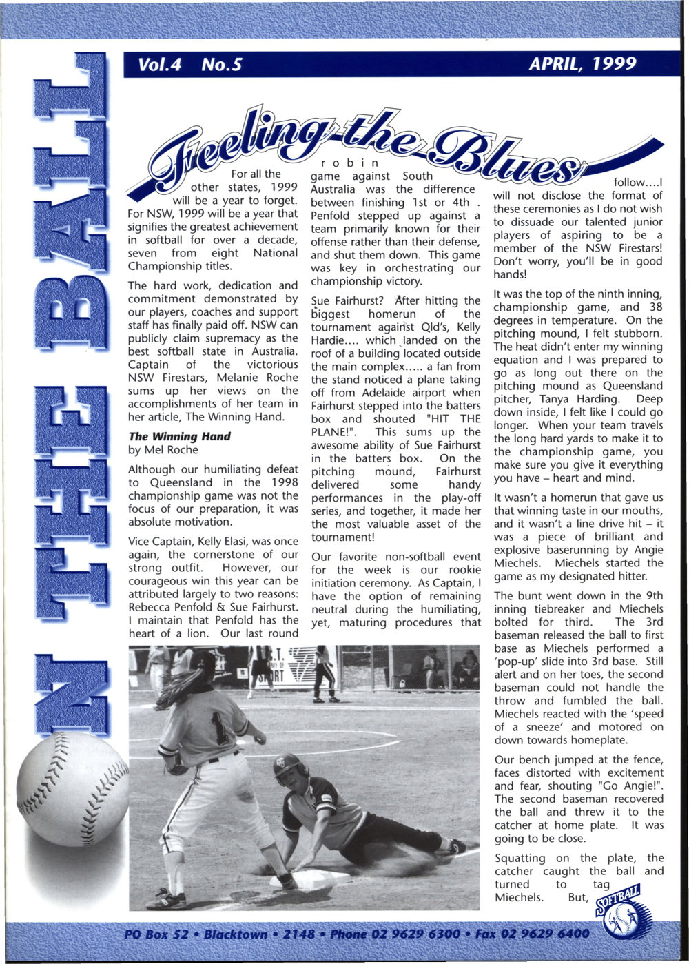 On the Ball Newsletter, 1999