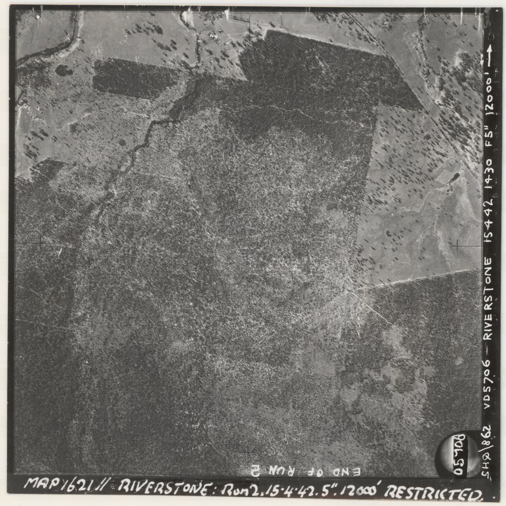 Riverstone Aerial Map, 1942