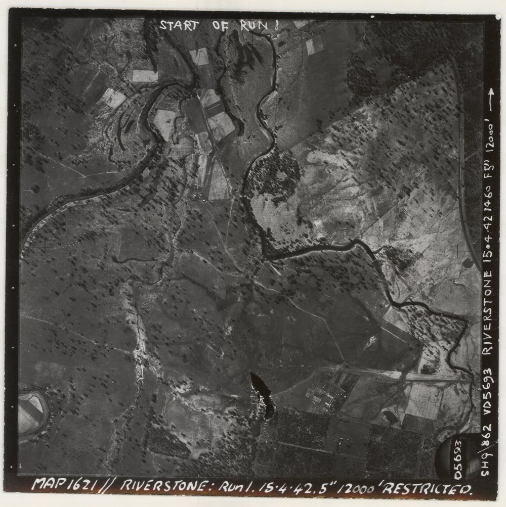 Riverstone Aerial Map, 1942